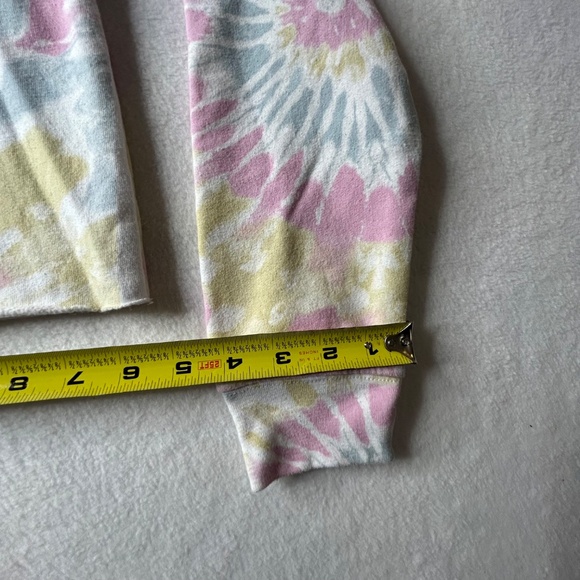 Nickelodeon SpongeBob SquarePants Small Tie Dye Cropped Hoodie Patrick Women - Picture 8 of 11